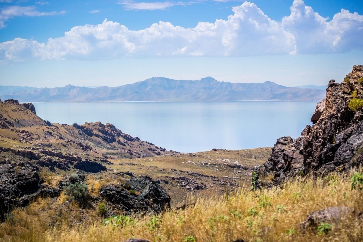 Antelope Island State Park in Utah