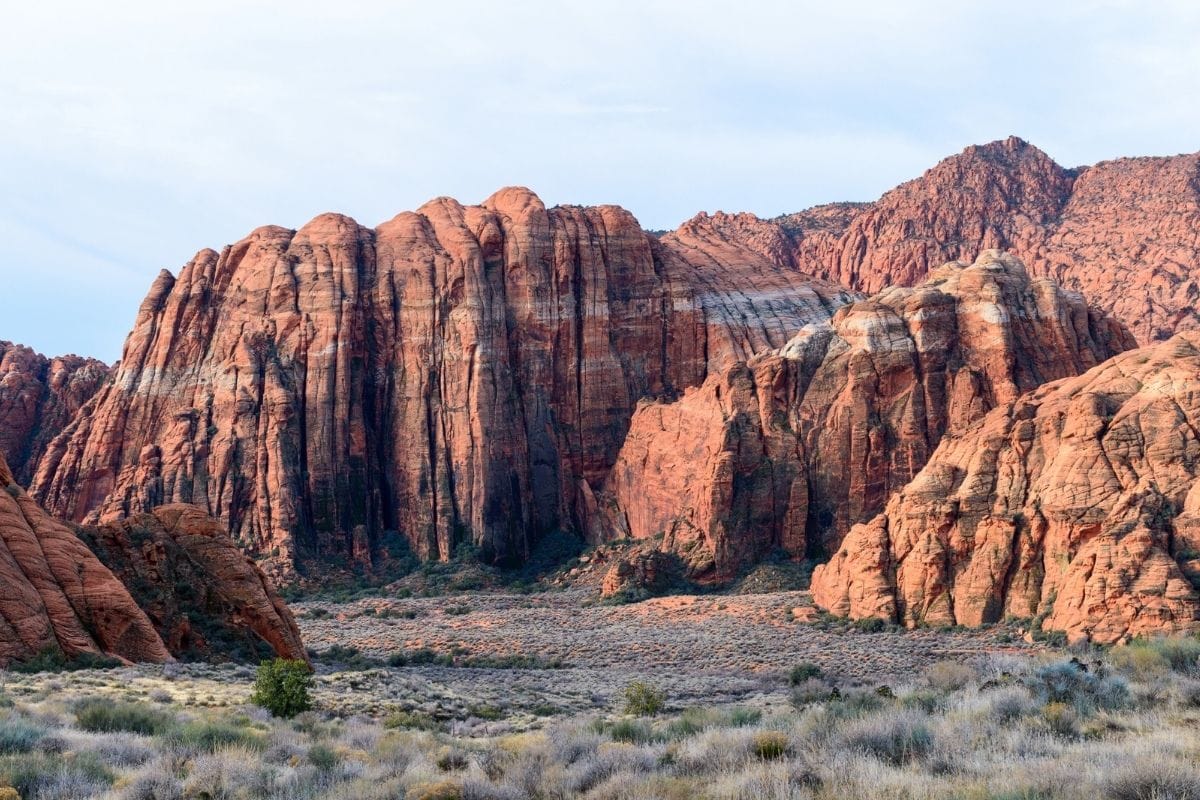 Snow Canyon State Park in Utah