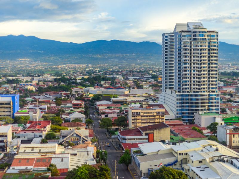 View of San Jose buildings