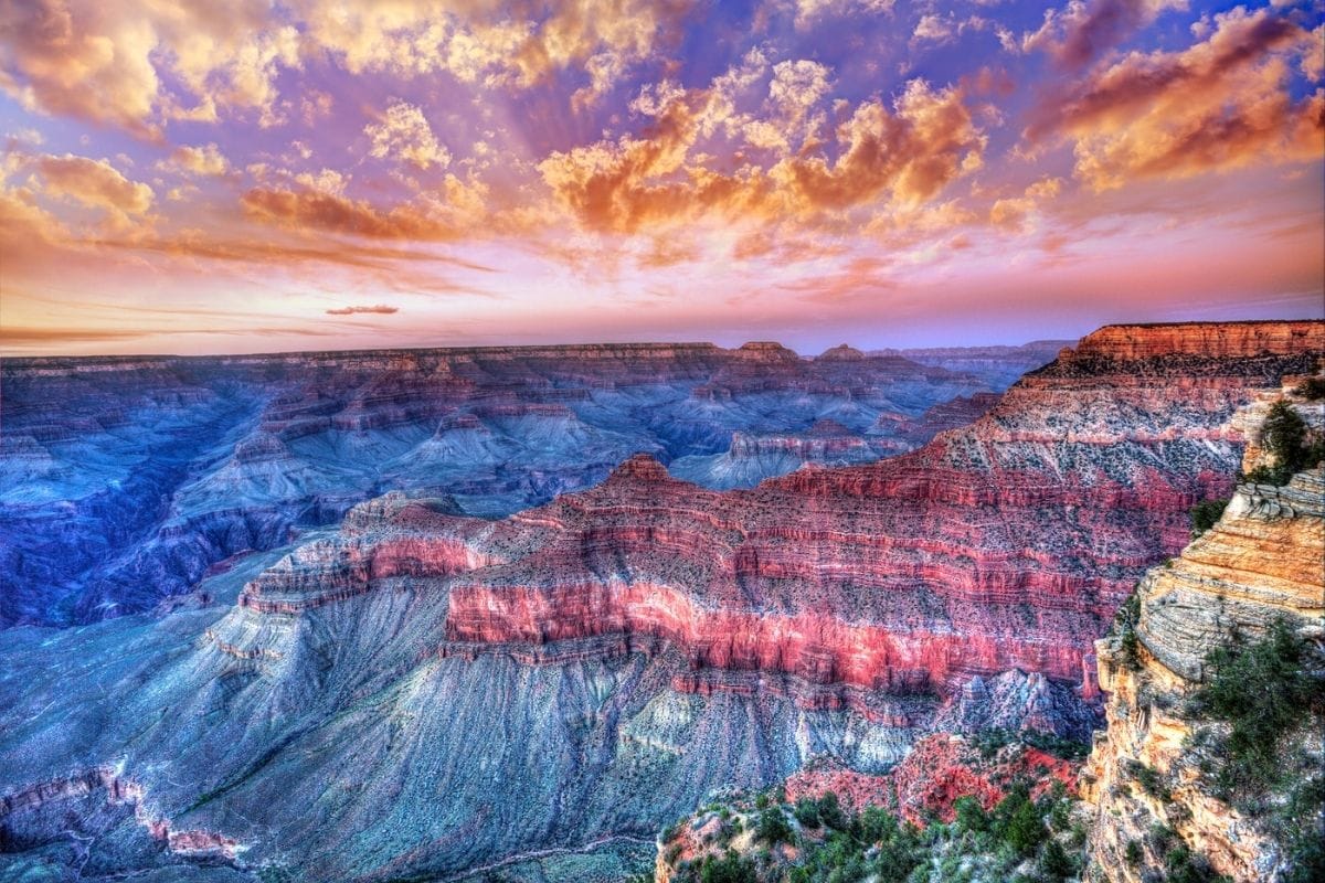 Didžiojo kanjono nacionalinis parkas, JAV
