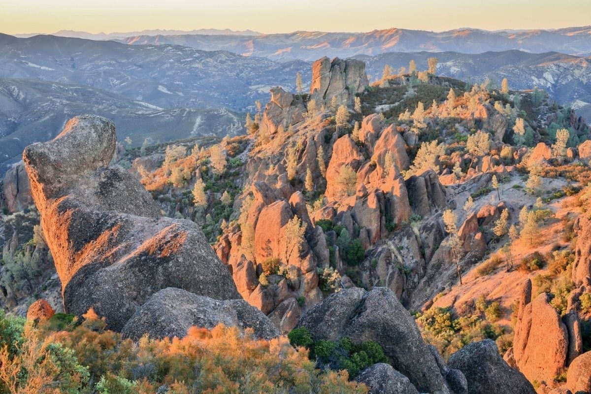 Pinnacles National Park in California