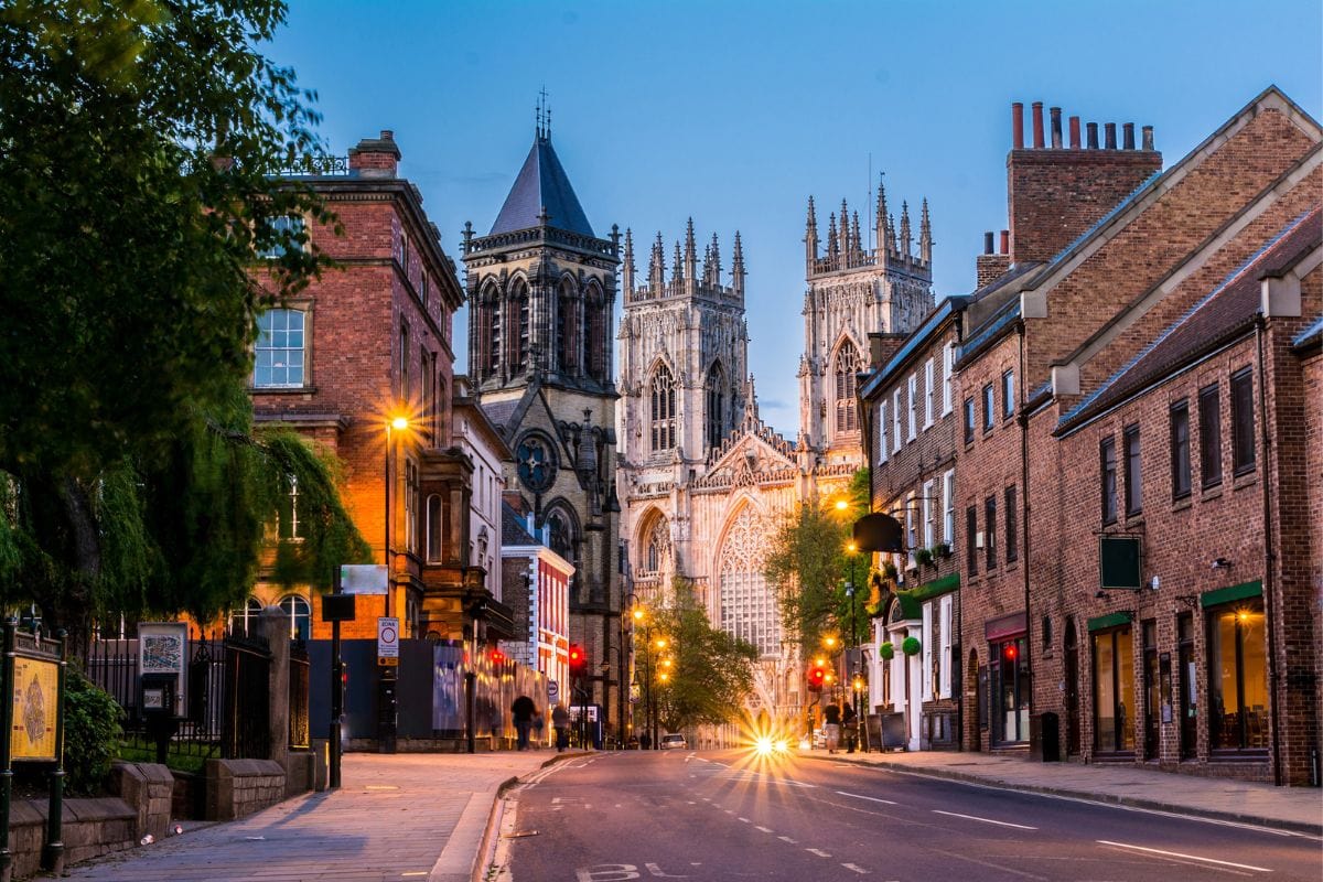City of York in the UK