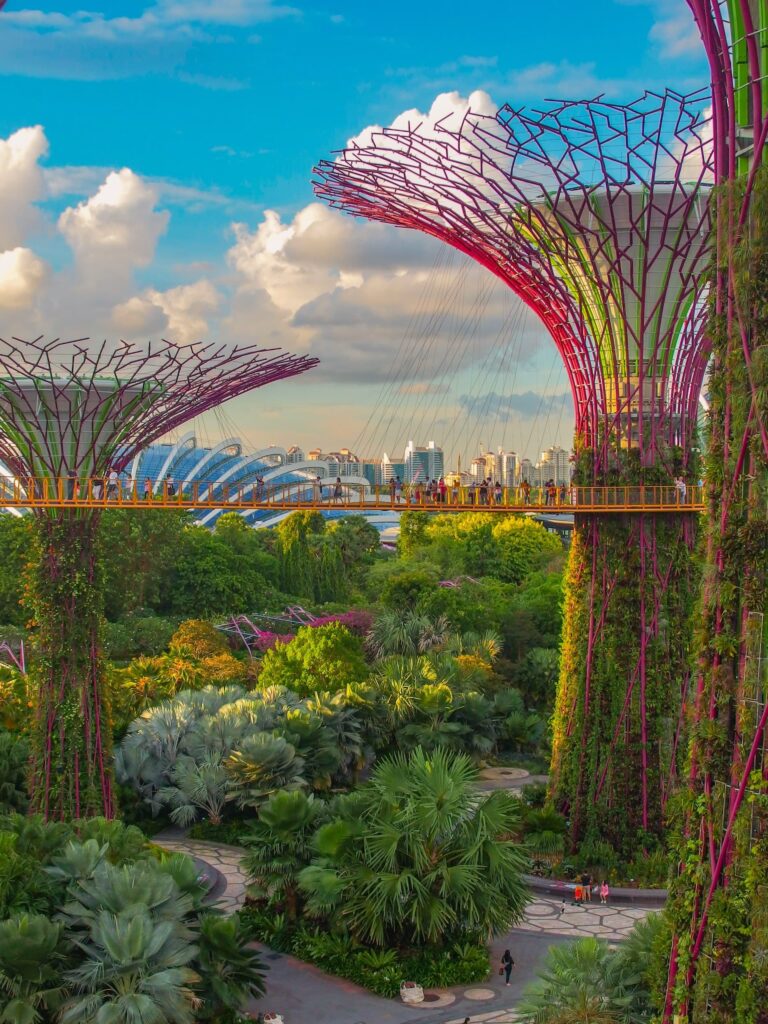 The green towers of Singapore