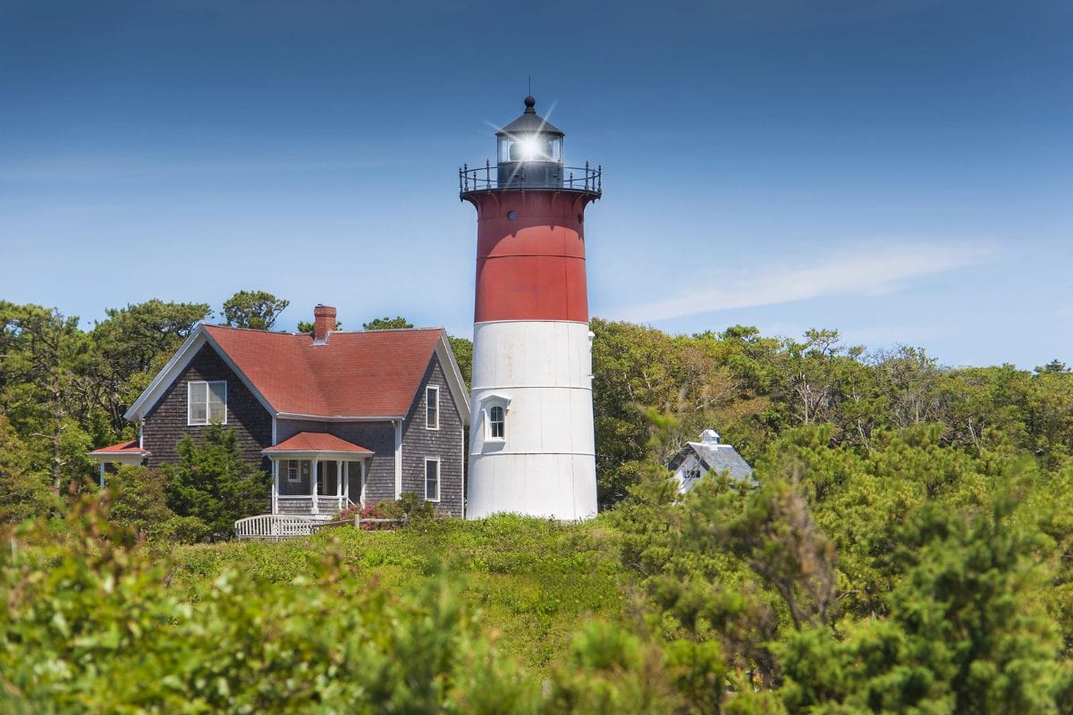 Nauset Lighthouse in Massachusetts