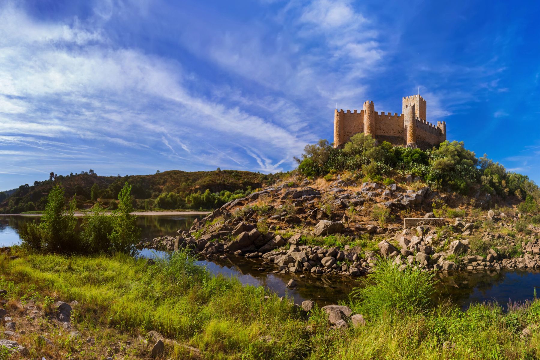 Almourol Island Portugal