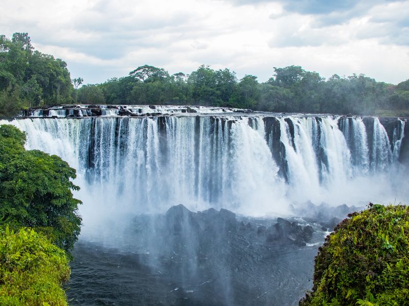 Lumangwe Falls, Zambia