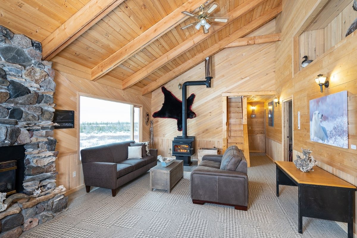 Common room of the lodge