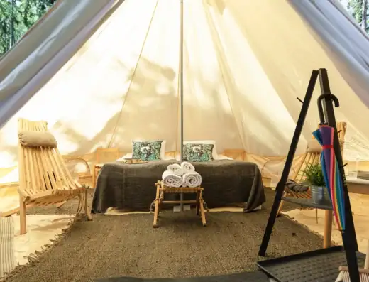 Glamping at Tahlo Ventures, Finland