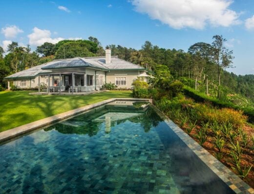 View of the property with the pool
